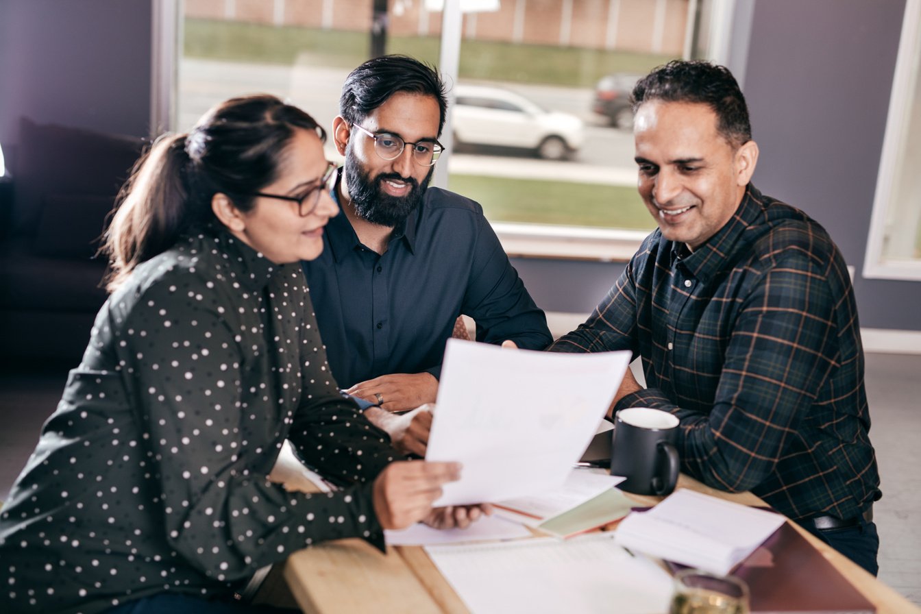 Accountant giving best advise